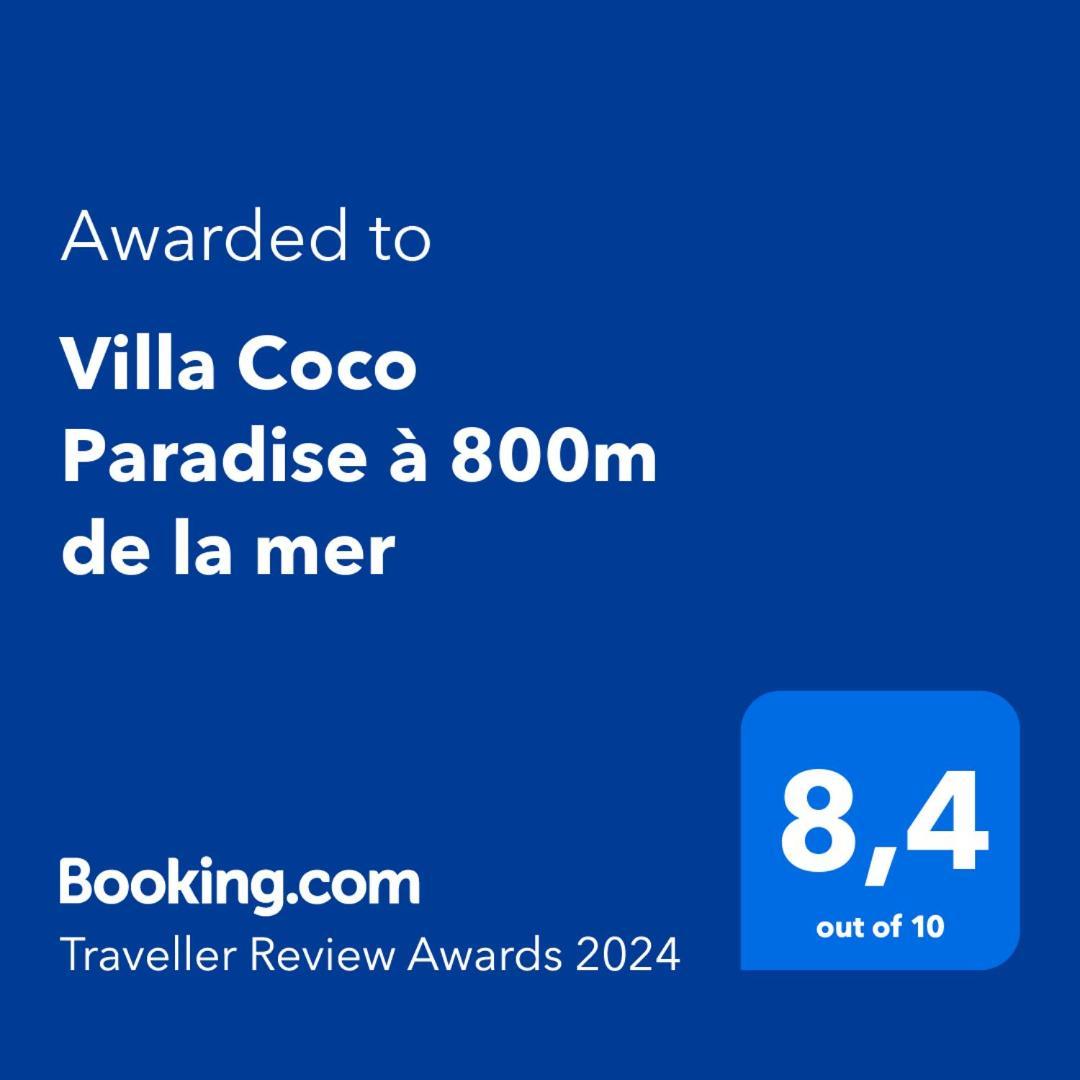 Villa Coco Paradise A 800M De La Mer Saint-Francois  Ngoại thất bức ảnh